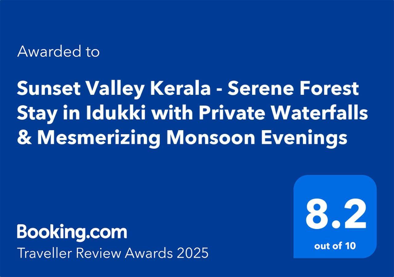 Sunset Valley Kerala Pool Resort - Serene Natural Forest Cottage Stay In Idukki With Sunrise & Sunset Panoramas, Natural Streams & Tranquil Summer Evenings Pīrmed Buitenkant foto